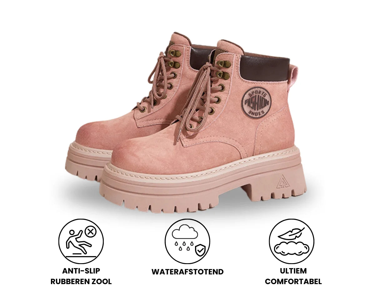 FROST - PU Leder schoenen met warme voering