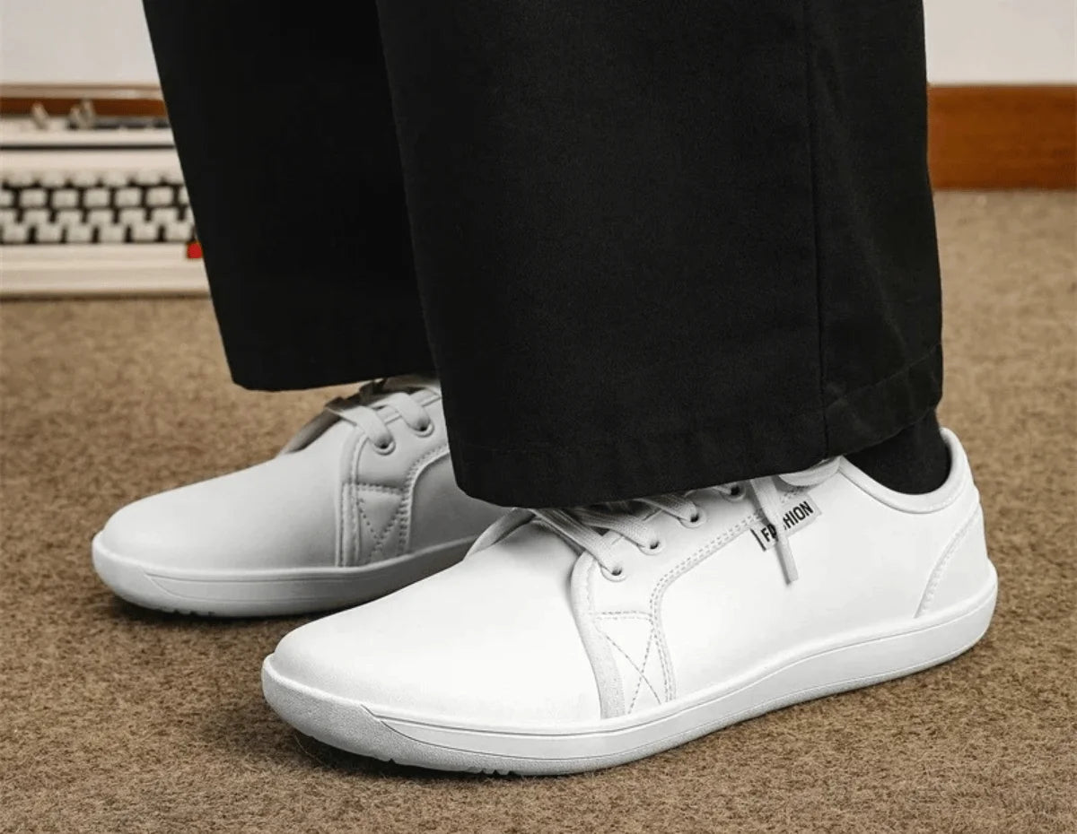 HUCO - Platte Schoenen voor Heren met Brede Pasvorm