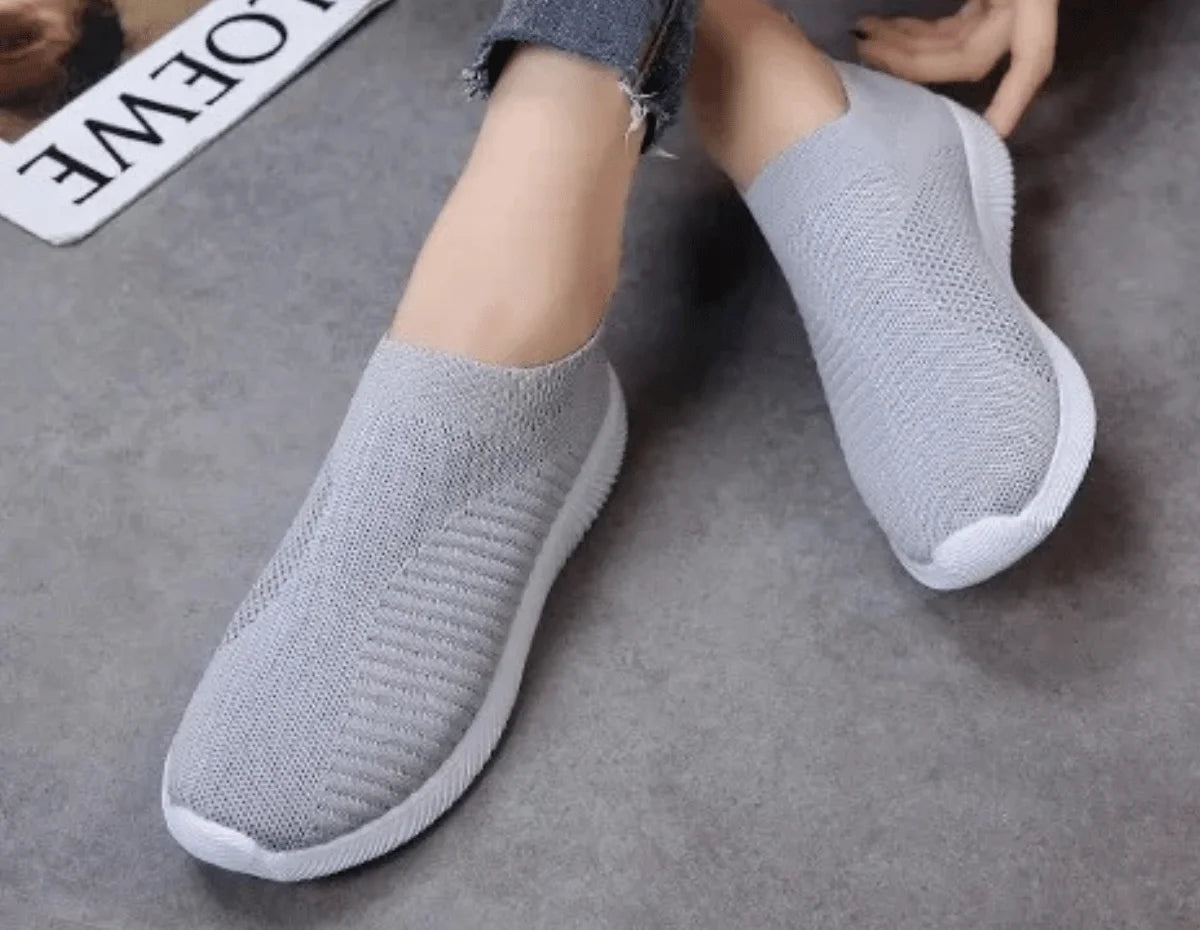 LUNA - Ademende Sneakers voor Dames met Platte Zool
