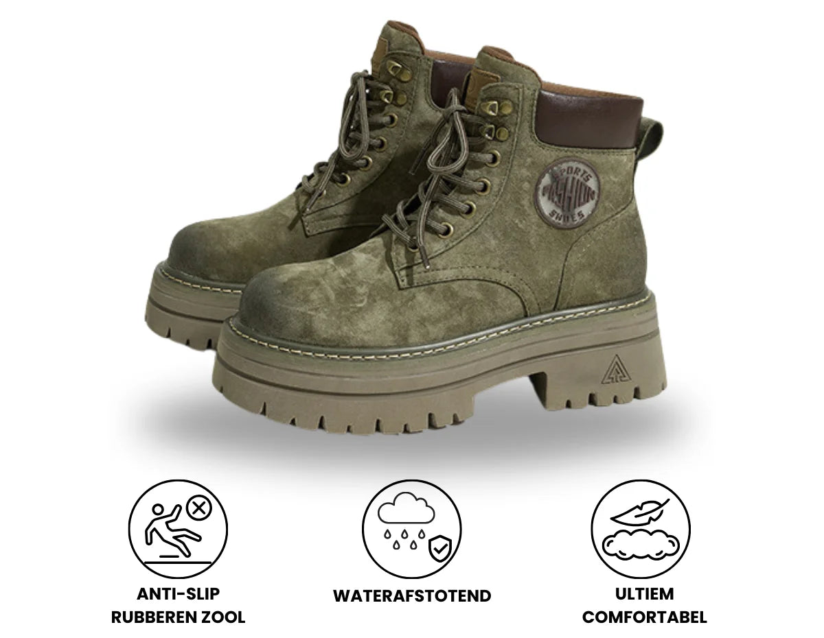 FROST - PU Leder schoenen met warme voering