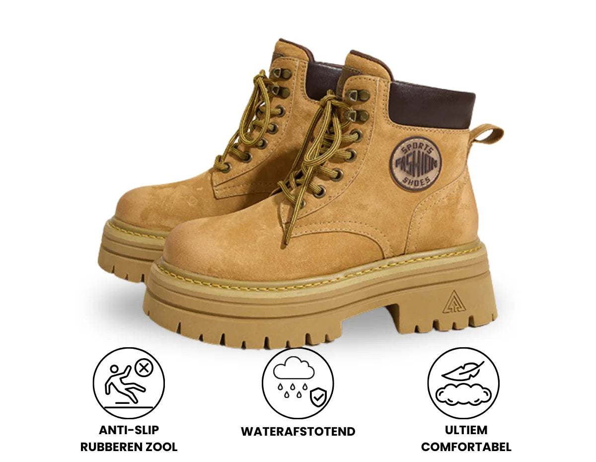 FROST - PU Leder schoenen met warme voering