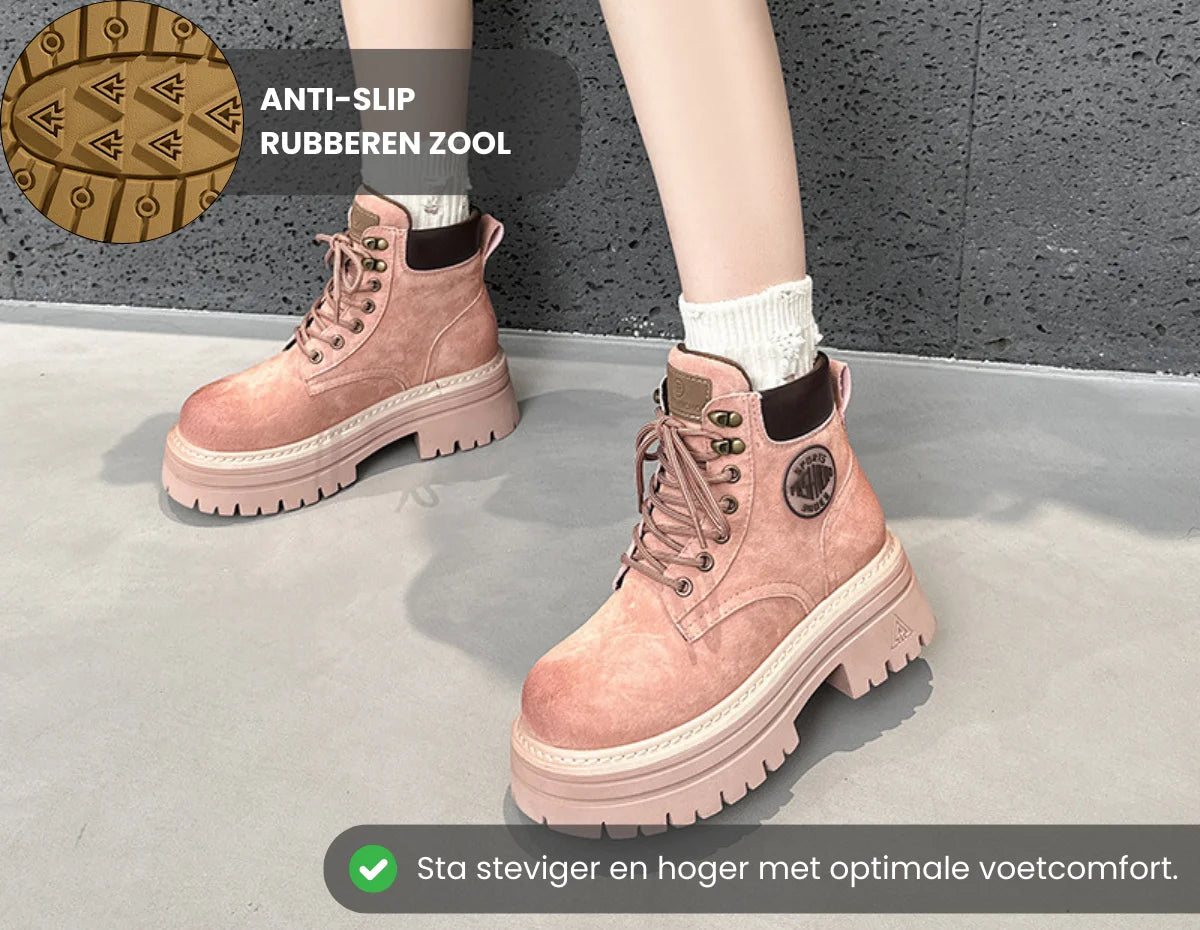 FROST - PU Leder schoenen met warme voering