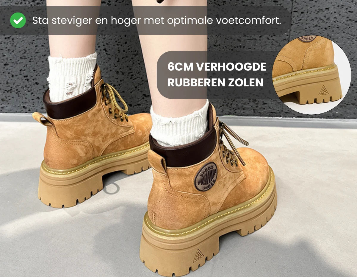 FROST - PU Leder schoenen met warme voering