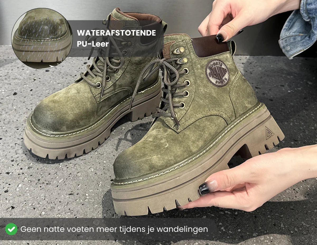 FROST - PU Leder schoenen met warme voering