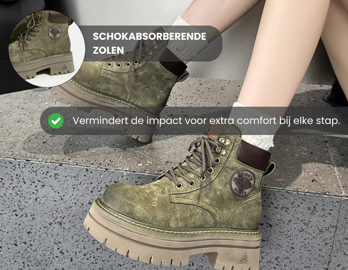 FROST - PU Leder schoenen met warme voering