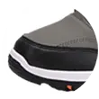 Versterkte stabiele neus unisex wandelschoenen grijs, antislip rubberen zool