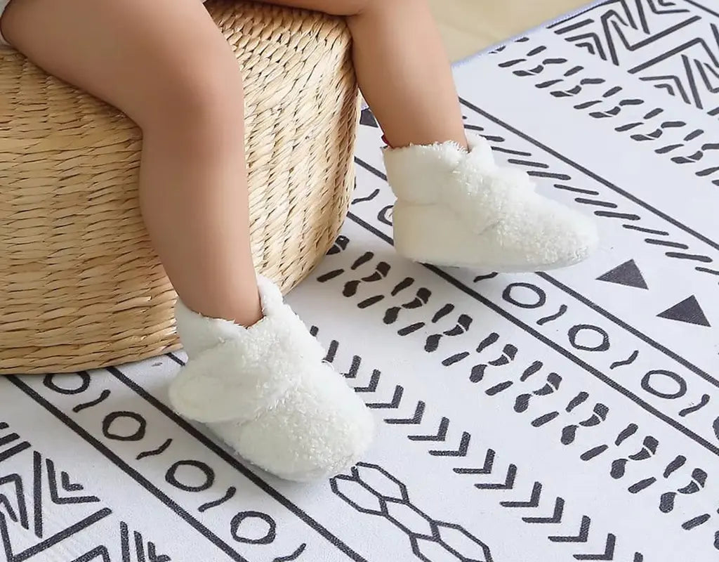 SNUGGLES - Warme Baby Booties met Pluche Voering
