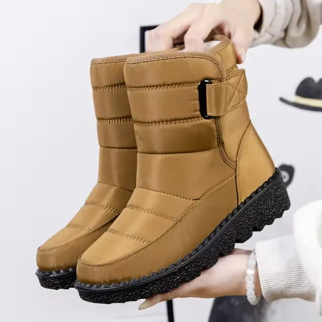 VRLVCY - Unisex Winter Snowboots met Pluche Voering en Platte Zool