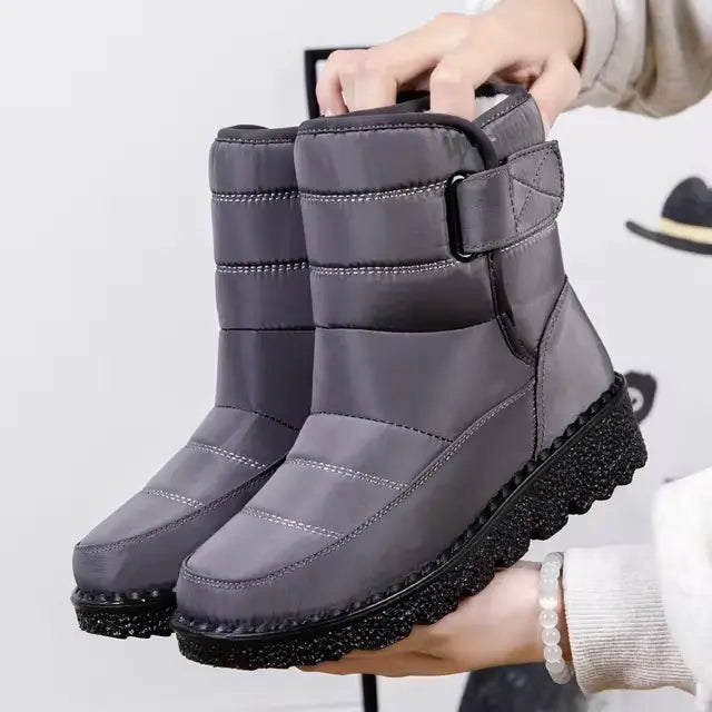 VRLVCY - Unisex Winter Snowboots met Pluche Voering en Platte Zool