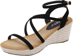 Elastische sandalen, kleurrijk ontwerp, lichtgewicht, trendy en modieuze zomerschoenen