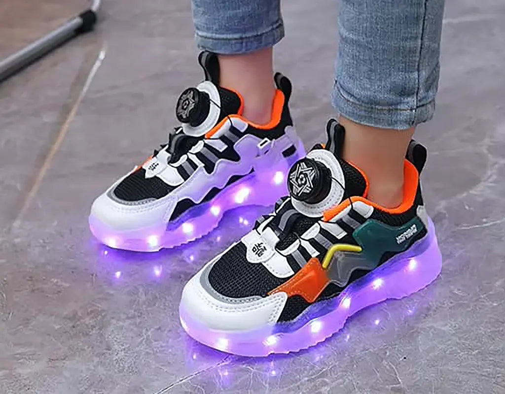 GlowStar – Kindersneakers met LED Verlichting