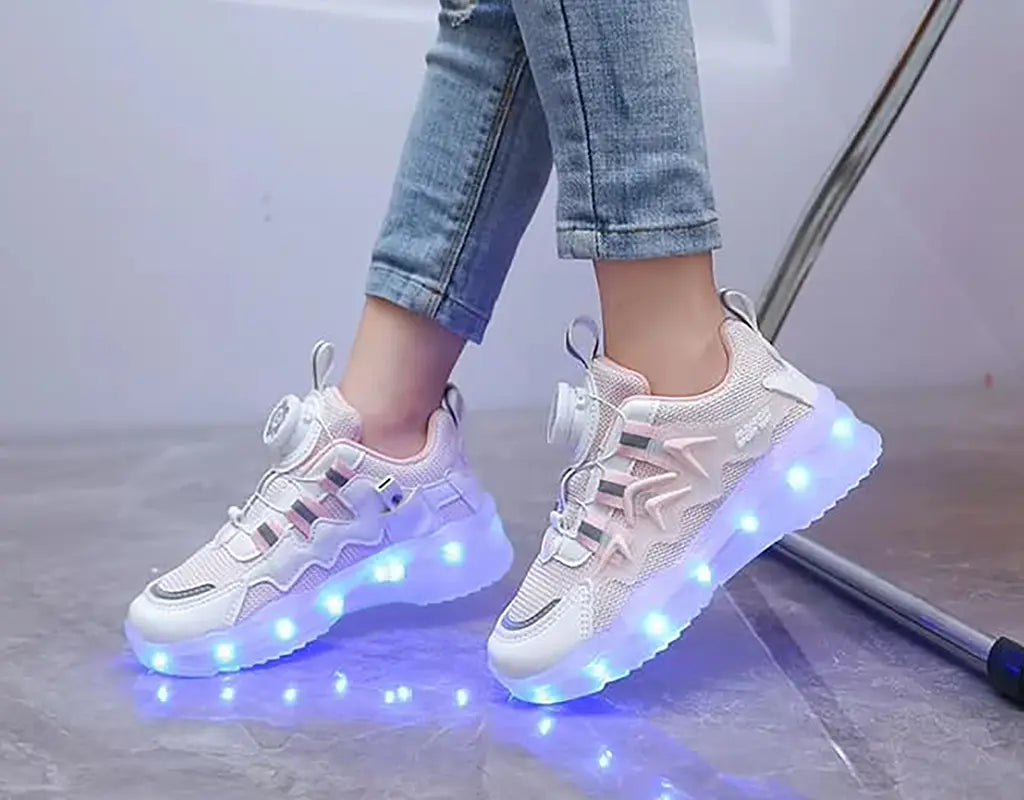 GlowStar – Kindersneakers met LED Verlichting