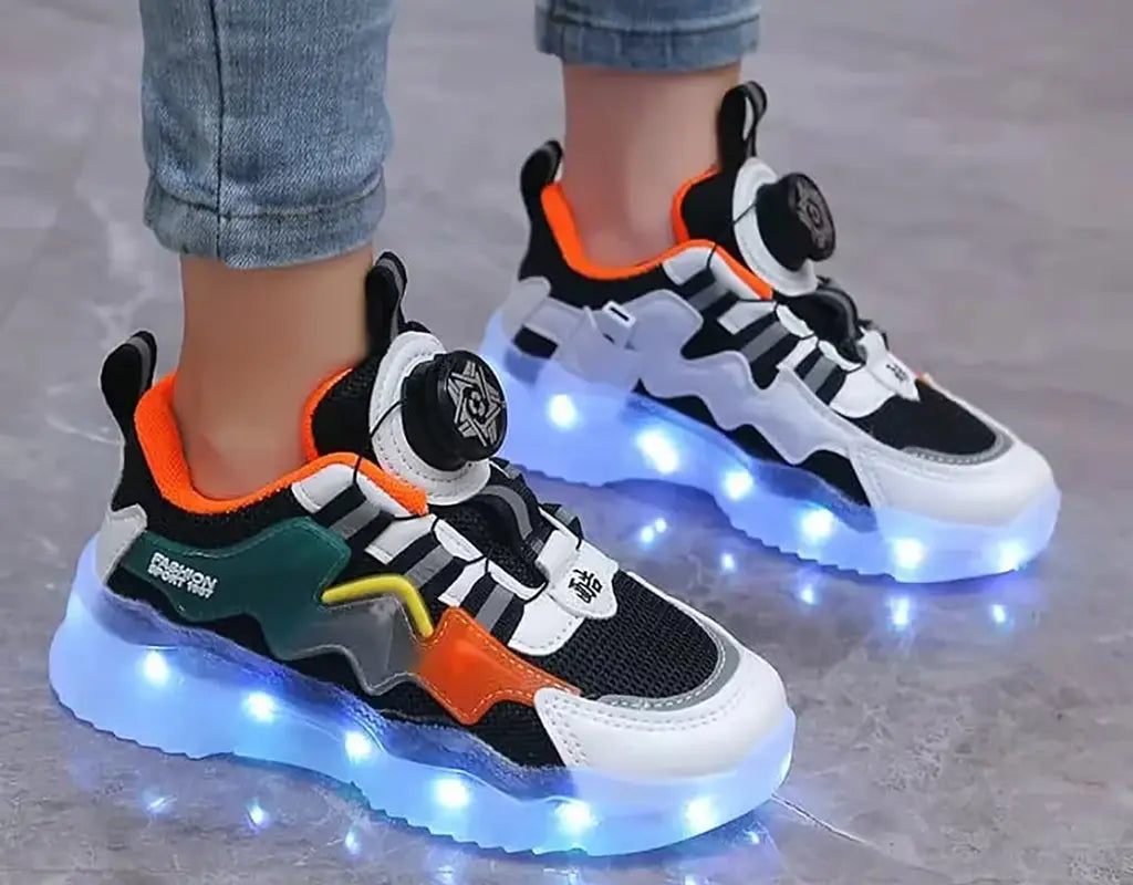 GlowStar – Kindersneakers met LED Verlichting