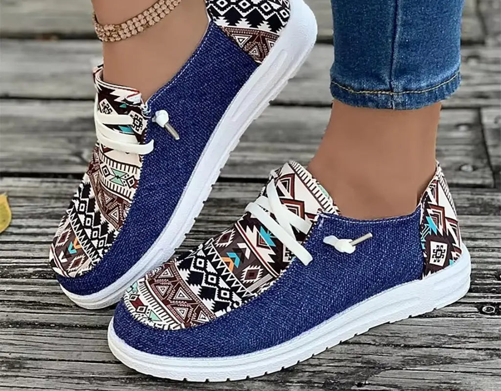 BOHOSOLE - Casual Platform Sneakers met Uniek Design