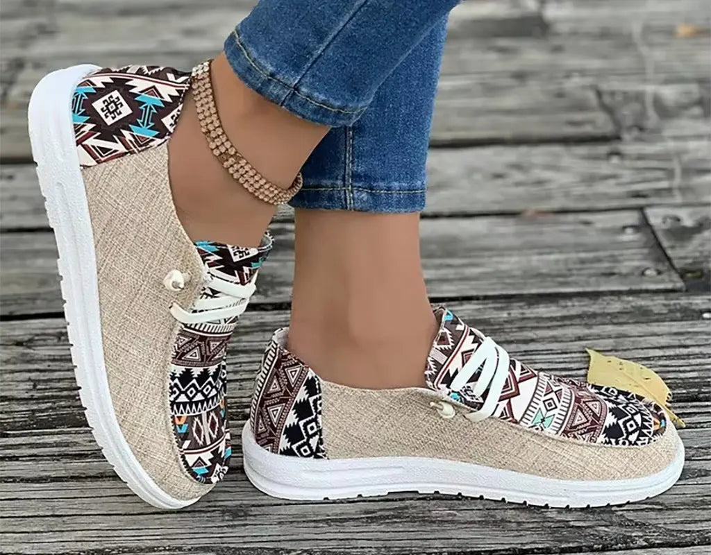 BOHOSOLE - Casual Platform Sneakers met Uniek Design
