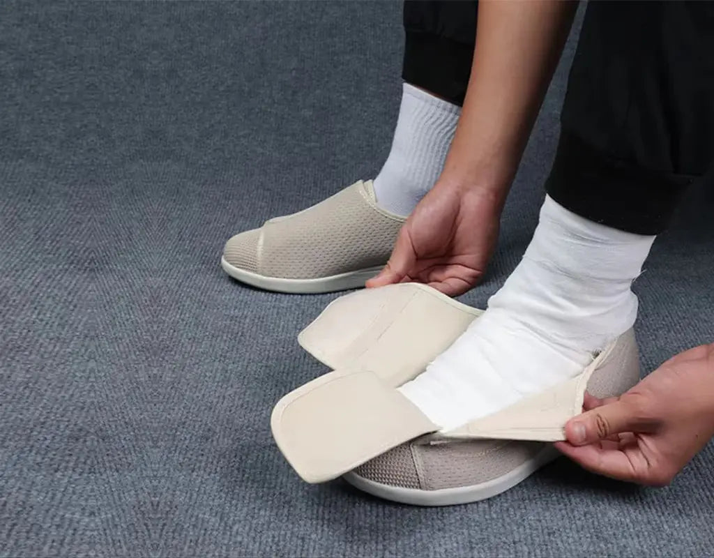 ORTHOSOFT - Orthopedische Schoenen met Klittenbandsluiting voor Vrouwen
