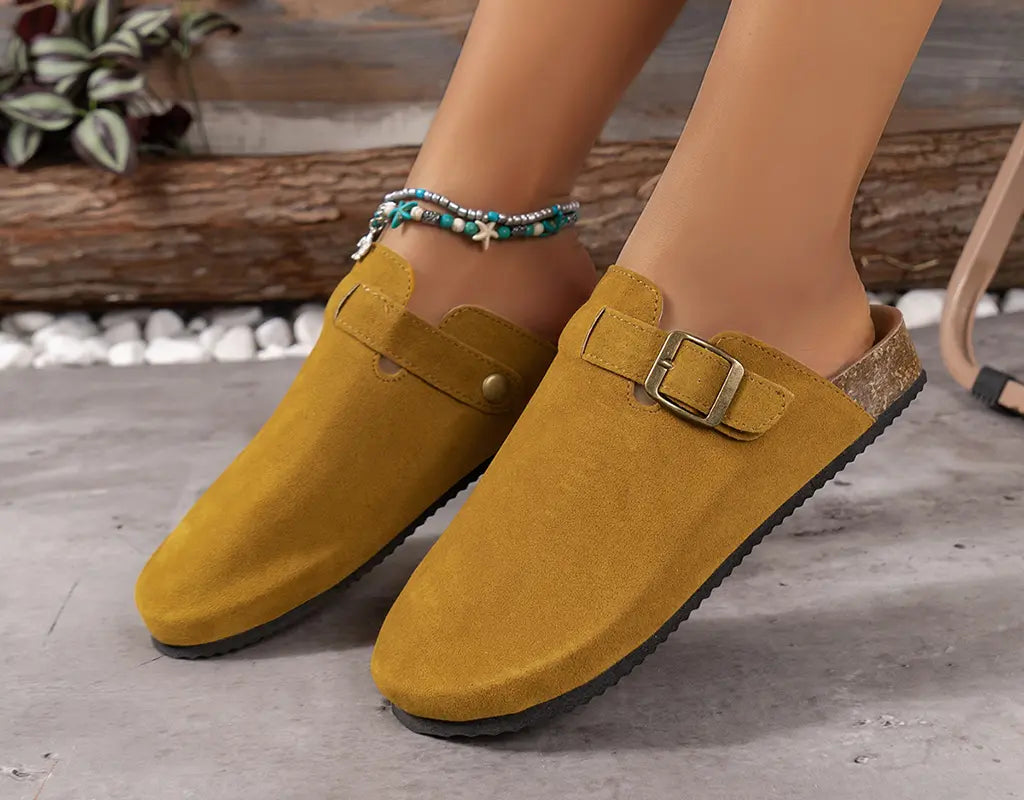 RETROSTEP - Suède Leren Slippers