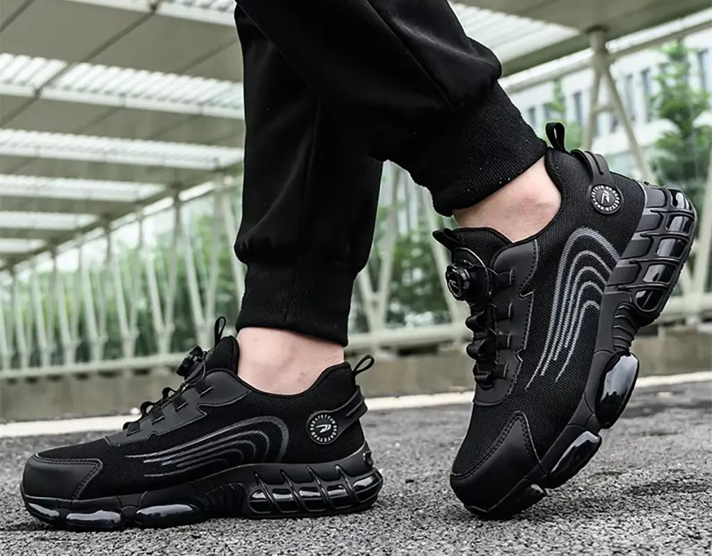 SpinGuard Pro - Werkschoenen met Draaisluiting en Antislip