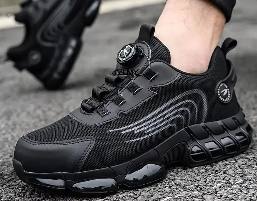 SpinGuard Pro - Werkschoenen met Draaisluiting en Antislip