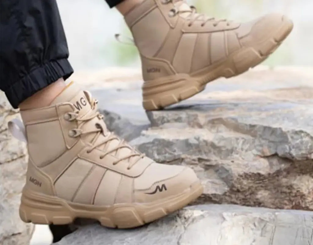 TITAN PRO - Onverwoestbare Werkschoenen met Stalen Neus en Antislip Zool