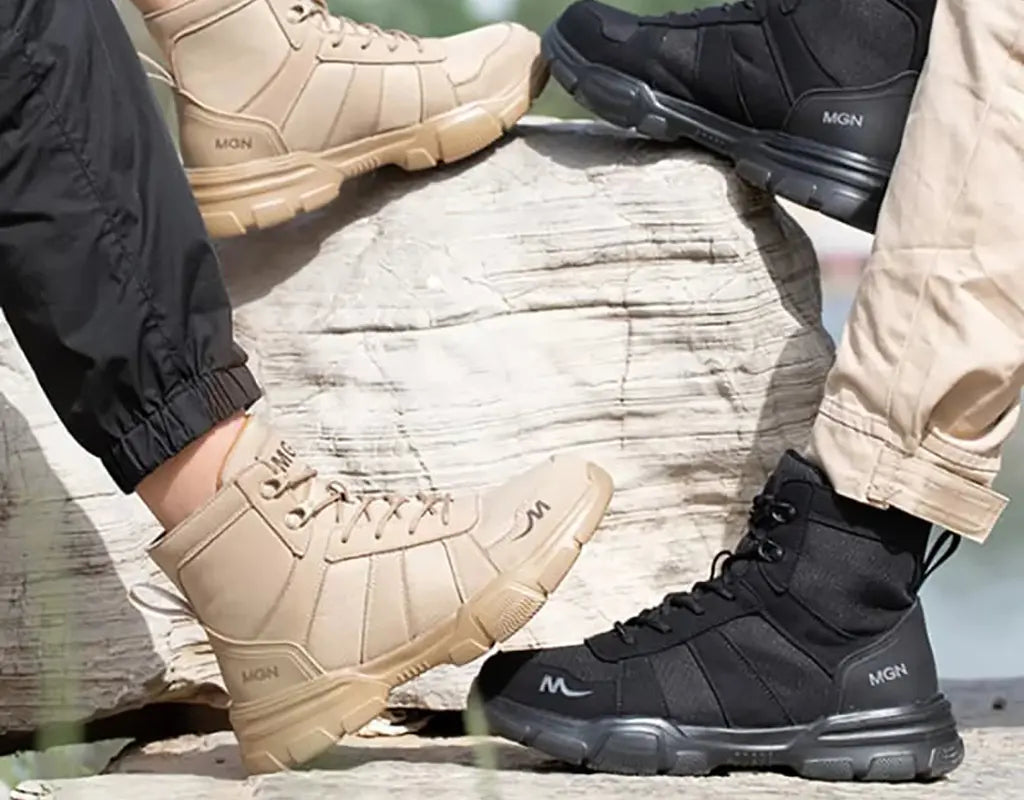 TITAN PRO - Onverwoestbare Werkschoenen met Stalen Neus en Antislip Zool
