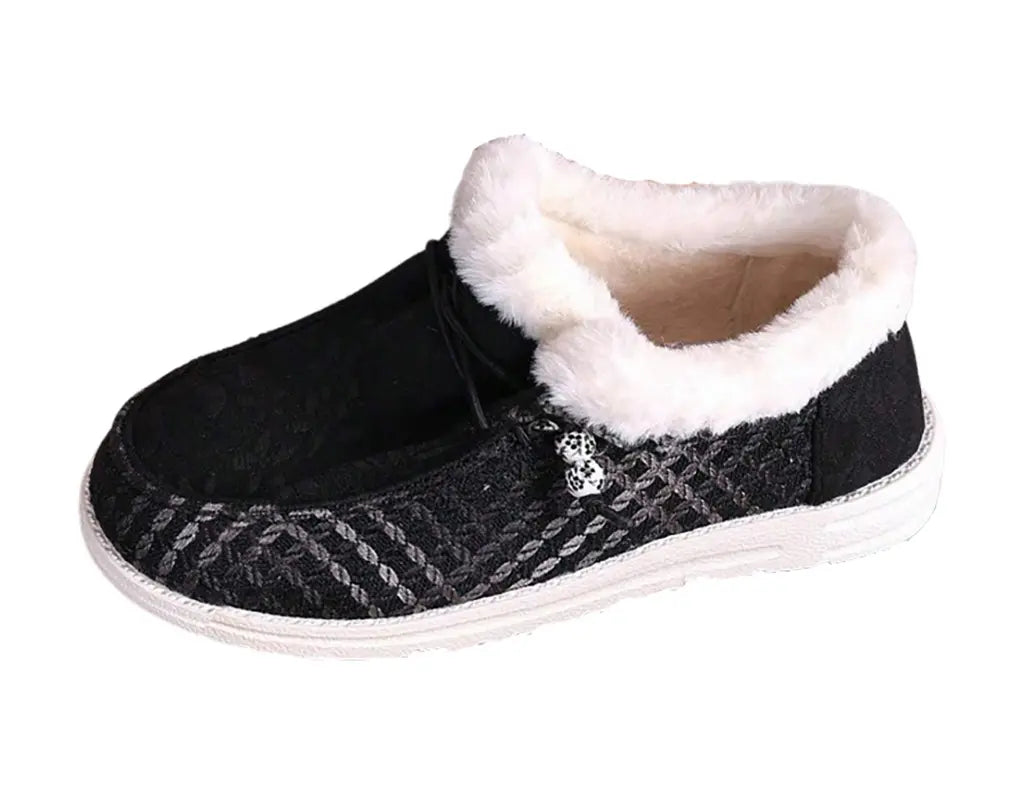 WINTERSTEP - Warme Enkelboots met Pluche Voering