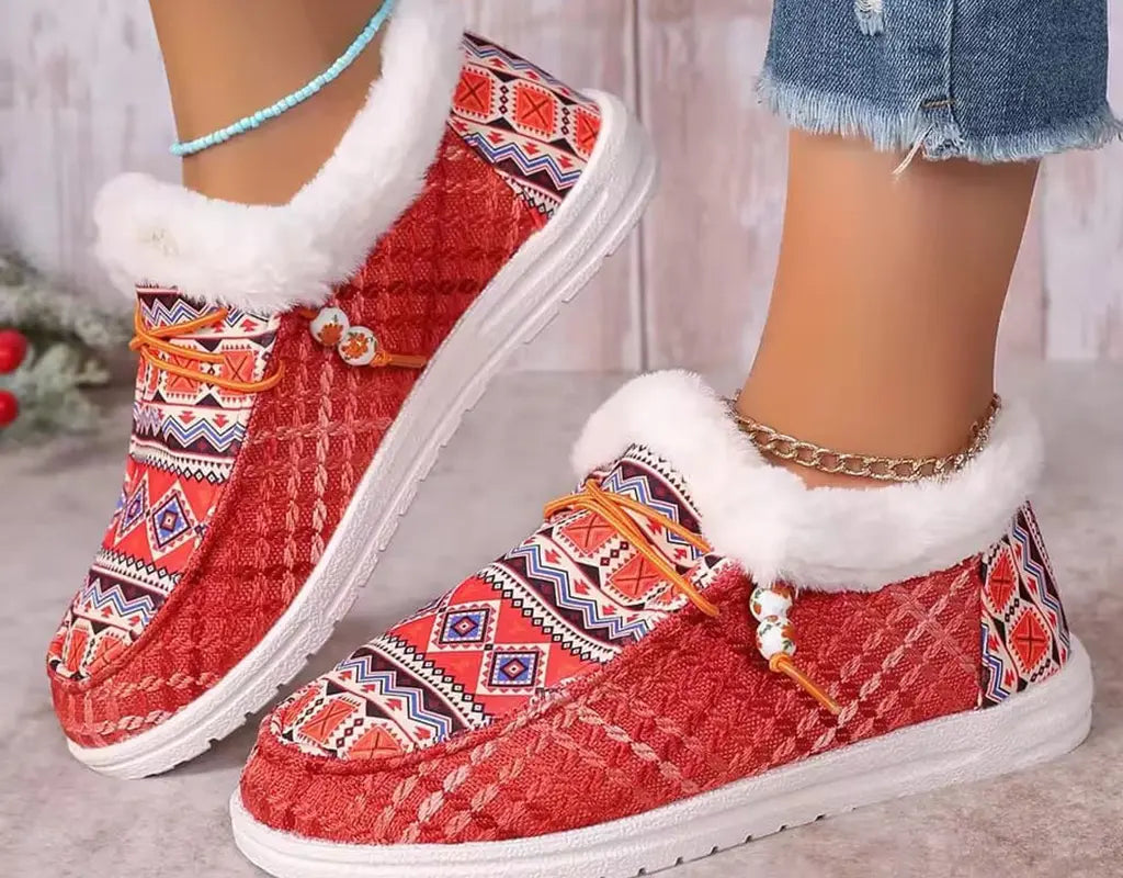 WINTERSTEP - Warme Enkelboots met Pluche Voering