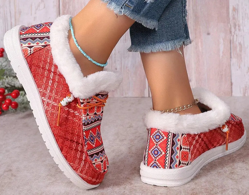 WINTERSTEP - Warme Enkelboots met Pluche Voering