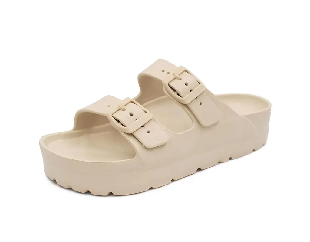 LOWSLIDE - Sandalen met dikke zool
