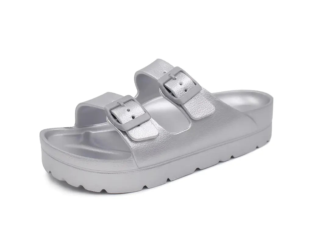 LOWSLIDE - Sandalen met dikke zool
