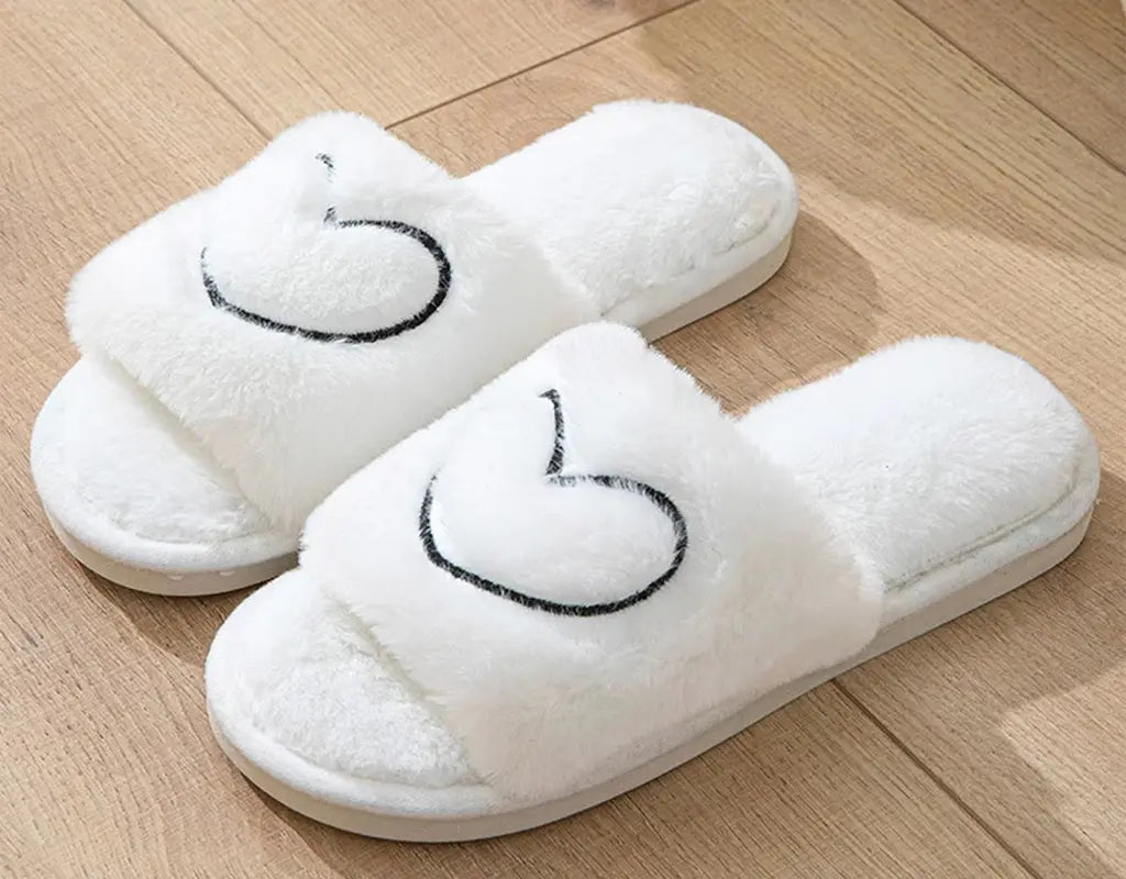 FluffyComfort - Warme Pluche Slippers voor Dames