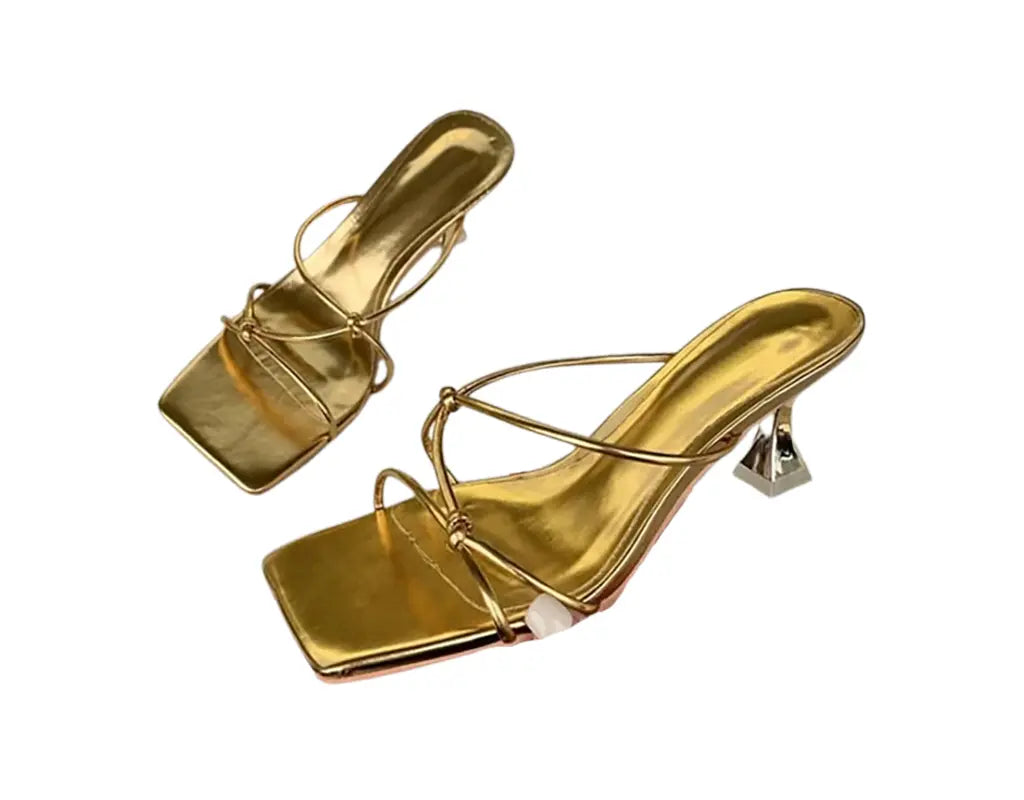 GLAMSTEP - Elegante sandalen met hak