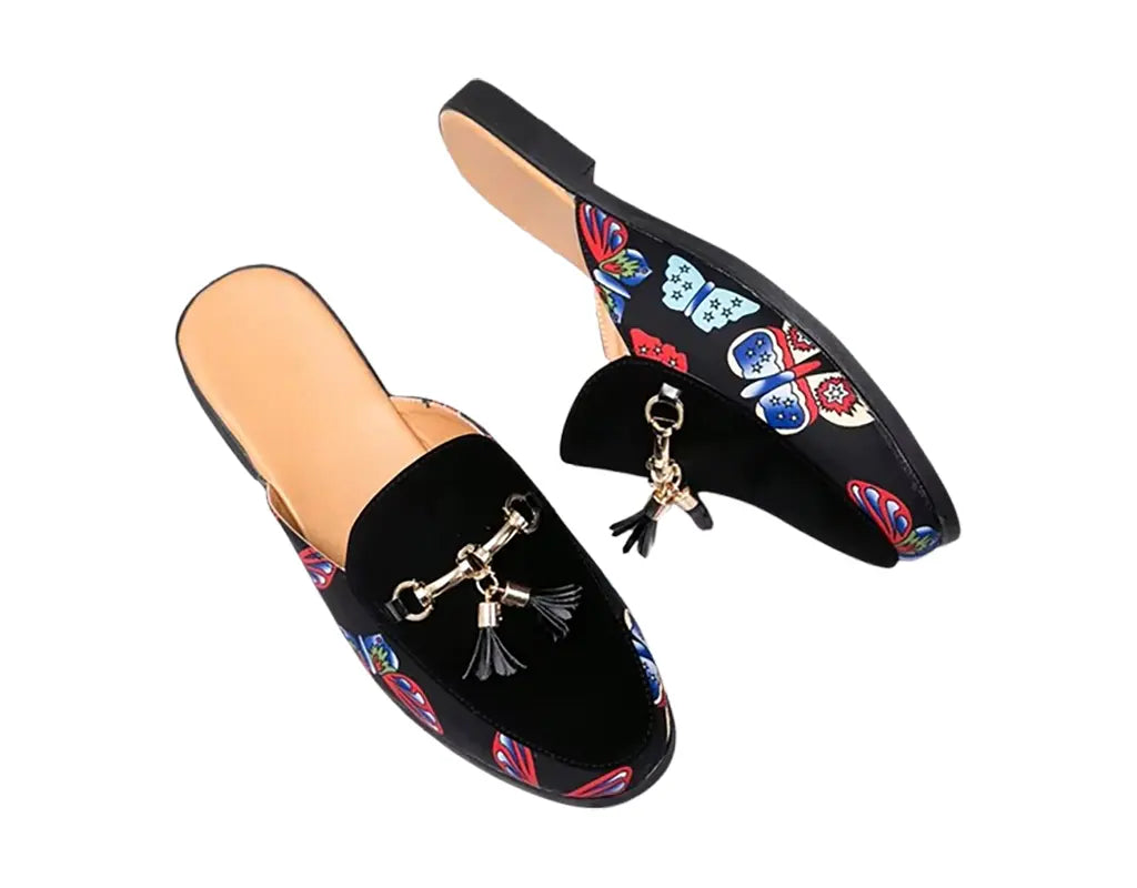 LUXELOAF – Stijlvolle Retro Leren Loafers met Gesp