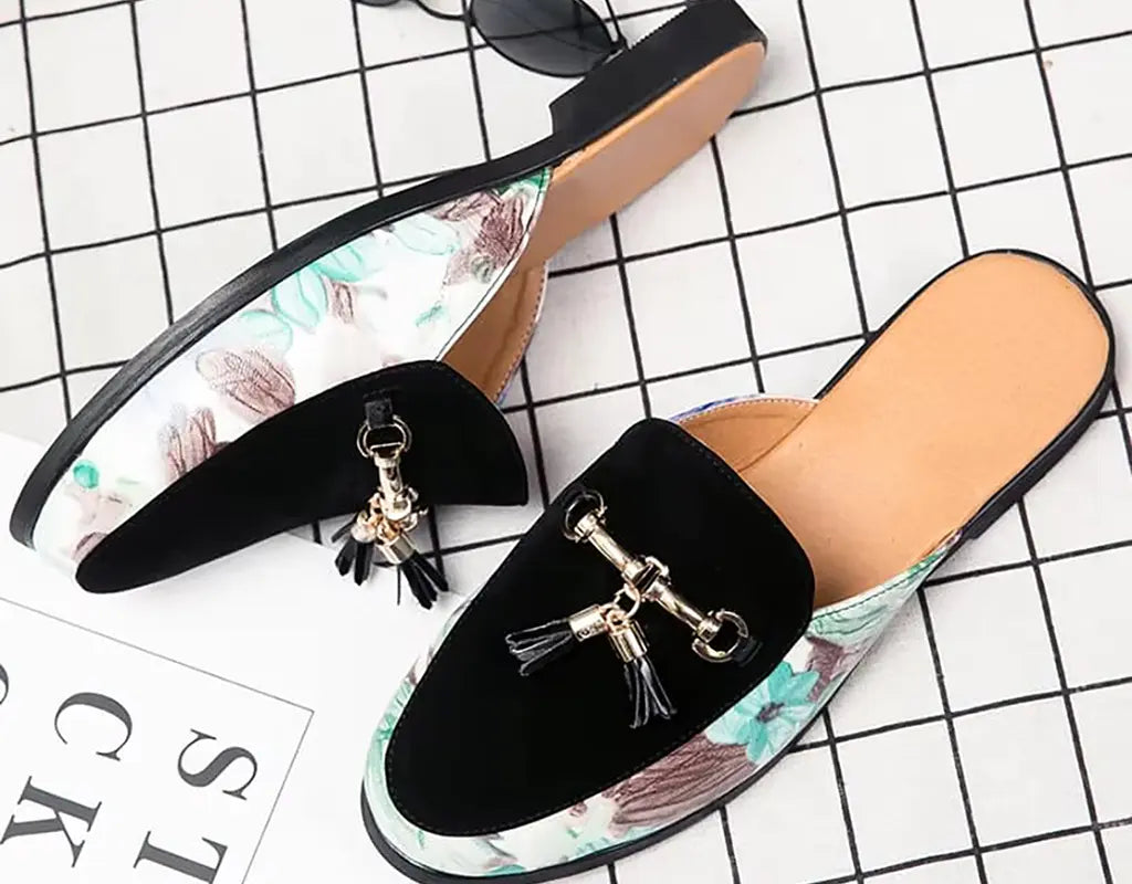 LUXELOAF – Stijlvolle Retro Leren Loafers met Gesp