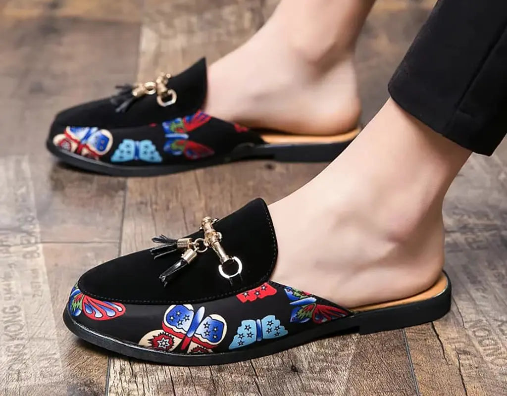 LUXELOAF – Stijlvolle Retro Leren Loafers met Gesp