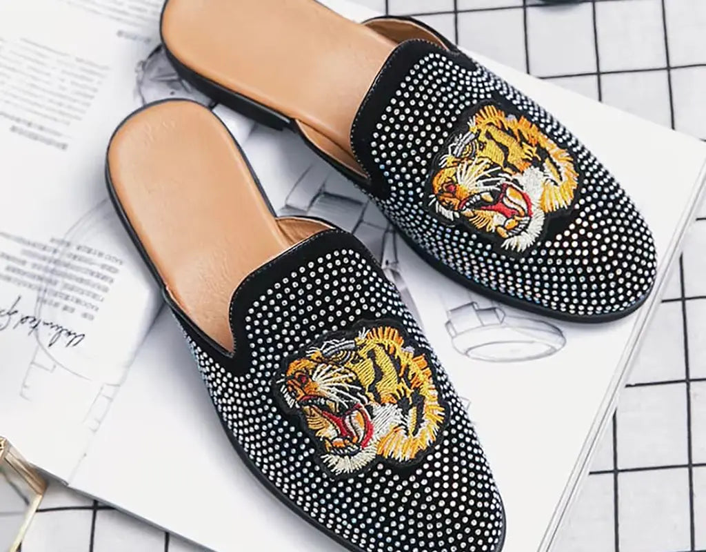 LUXELOAF – Stijlvolle Retro Leren Loafers met Gesp