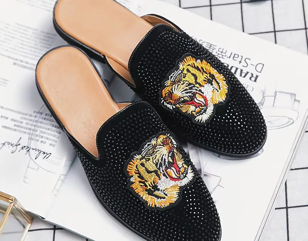 LUXELOAF – Stijlvolle Retro Leren Loafers met Gesp