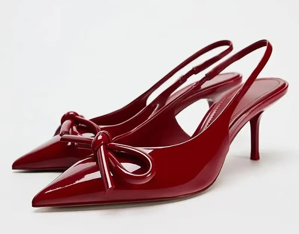 LuxeSling - Elegante Hoge Hak Slingbacks