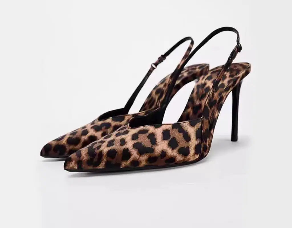 LuxeSling - Elegante Hoge Hak Slingbacks