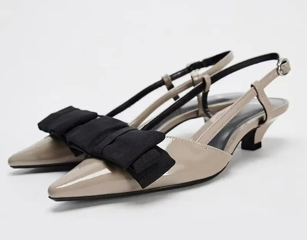LuxeSling - Elegante Hoge Hak Slingbacks