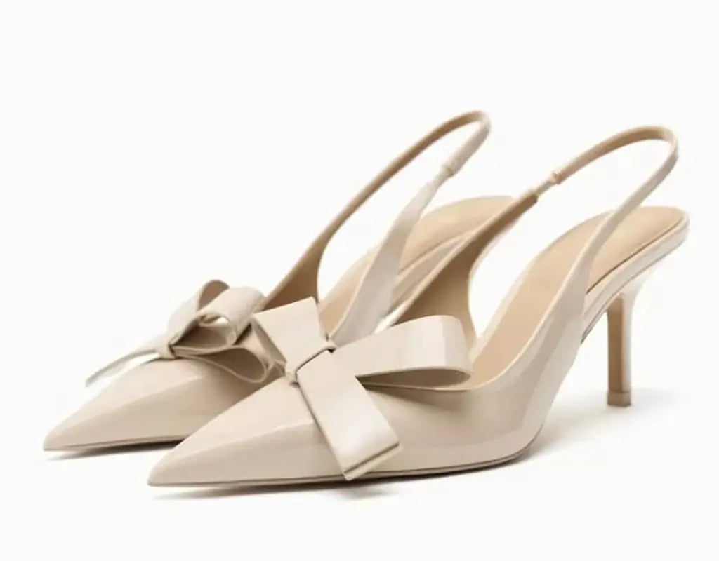 LuxeSling - Elegante Hoge Hak Slingbacks