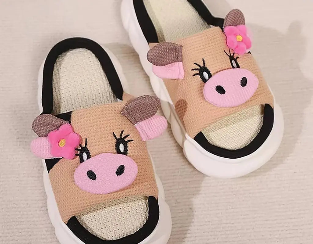 MooMoo - Dierenprint Slippers voor Dames