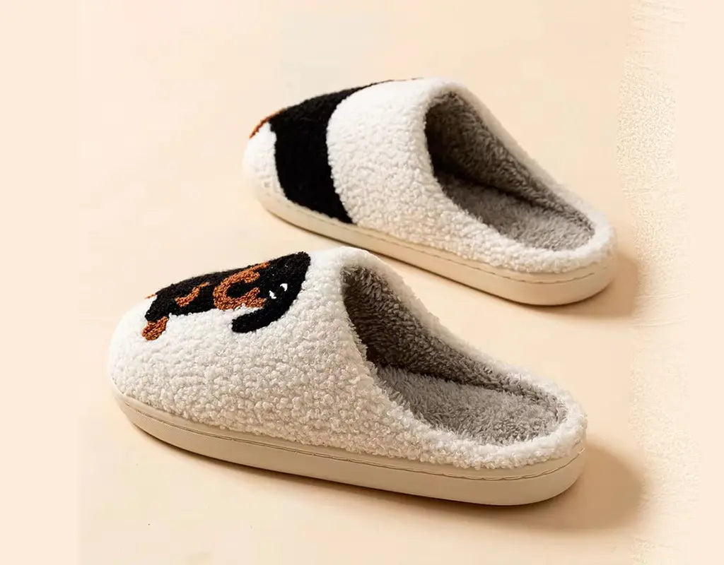 PAWCOZY - Warme Winter Pantoffels met Teckel Design en Pluche Binnenvoering