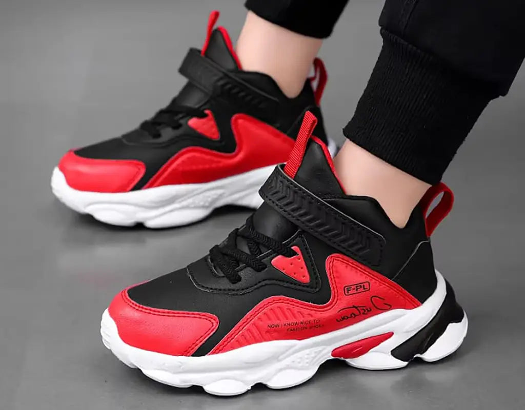 PowerStrike – Hoge Sneakers voor Kinderen