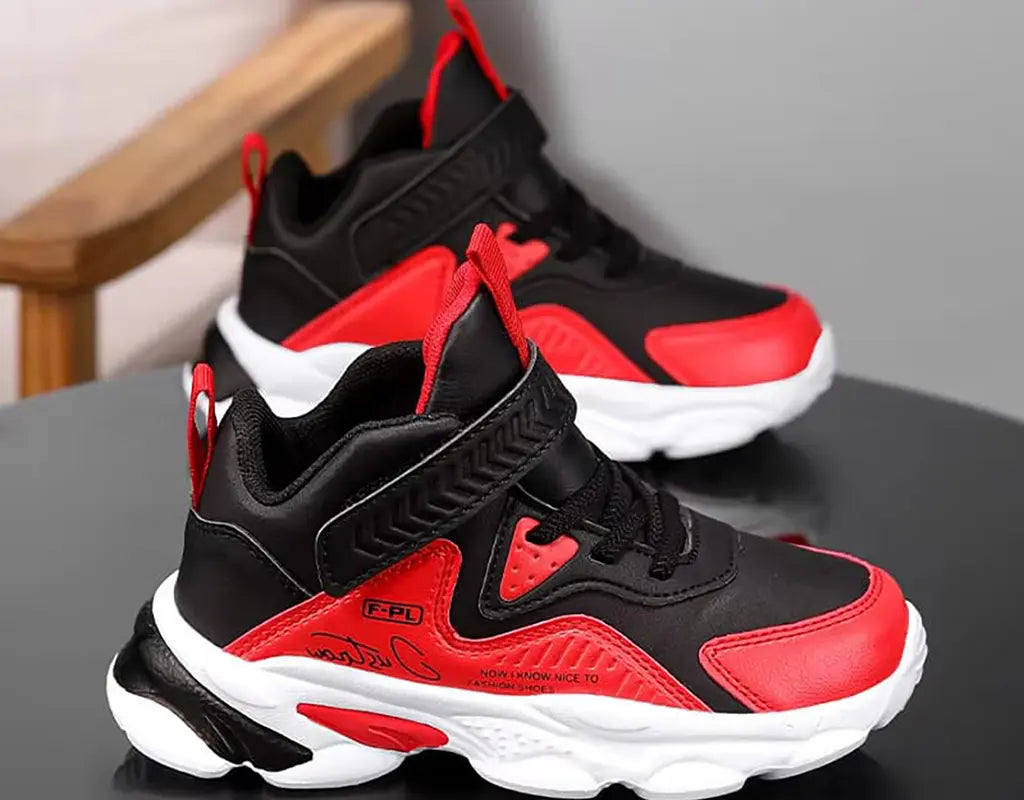 PowerStrike – Hoge Sneakers voor Kinderen