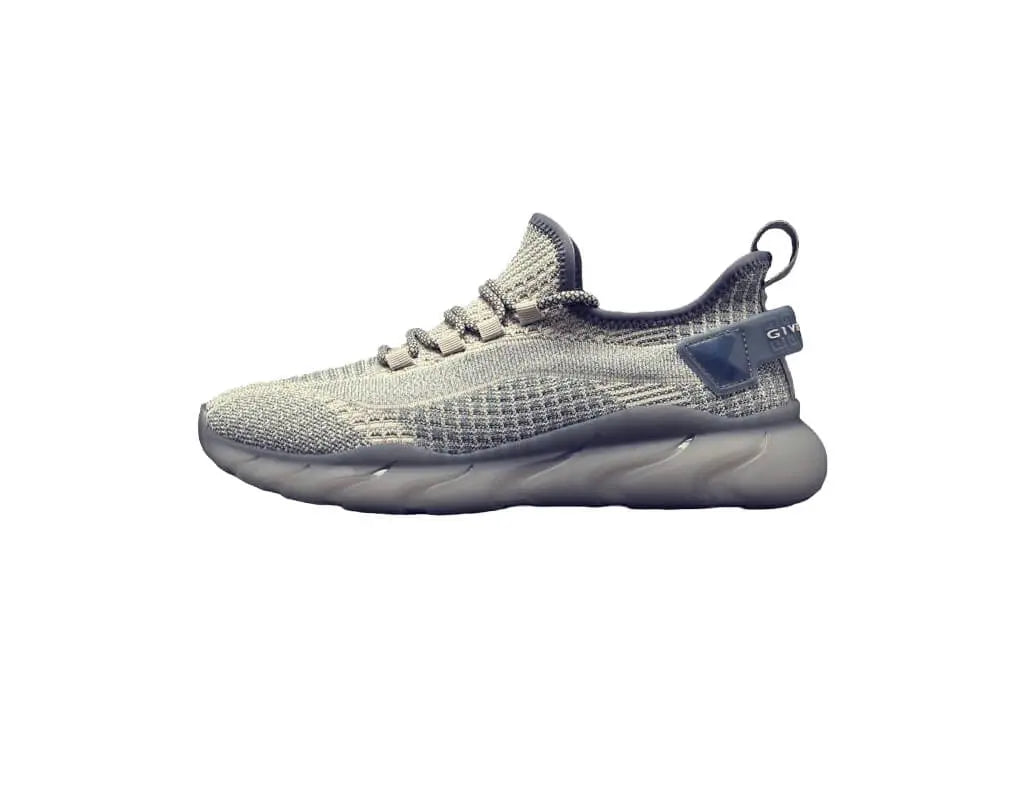 Hardloopschoenen Beige met zachte luchtdempende zolen.