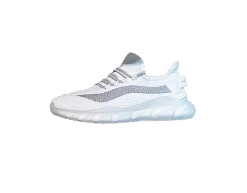 Hardloopschoenen Wit met zachte luchtdempende zolen.