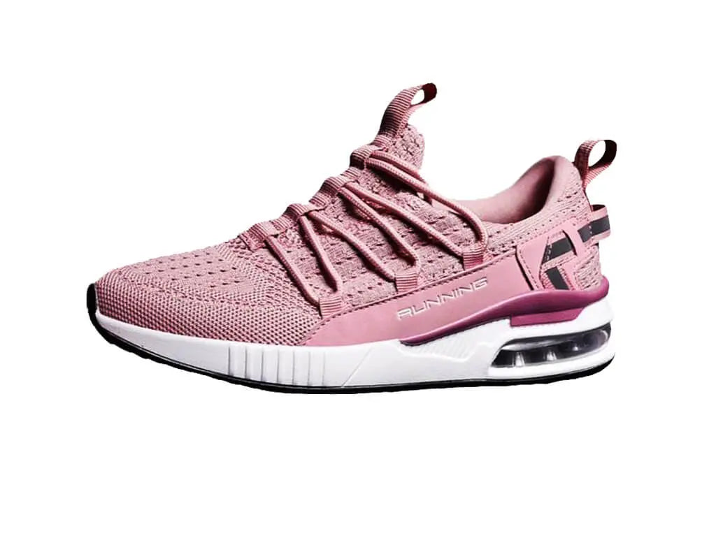 Roze Sneakair III Hardloopschoenen wit met gemakkelijk in te glijden ontwerp en elastische schoenveters voor een gemakkelijke pasvorm.