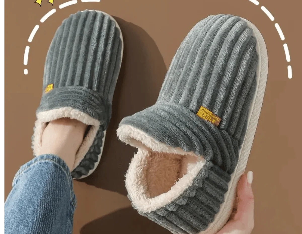 COZYSLIP - Warme Winter Pantoffels met Pluche Binnenvoering