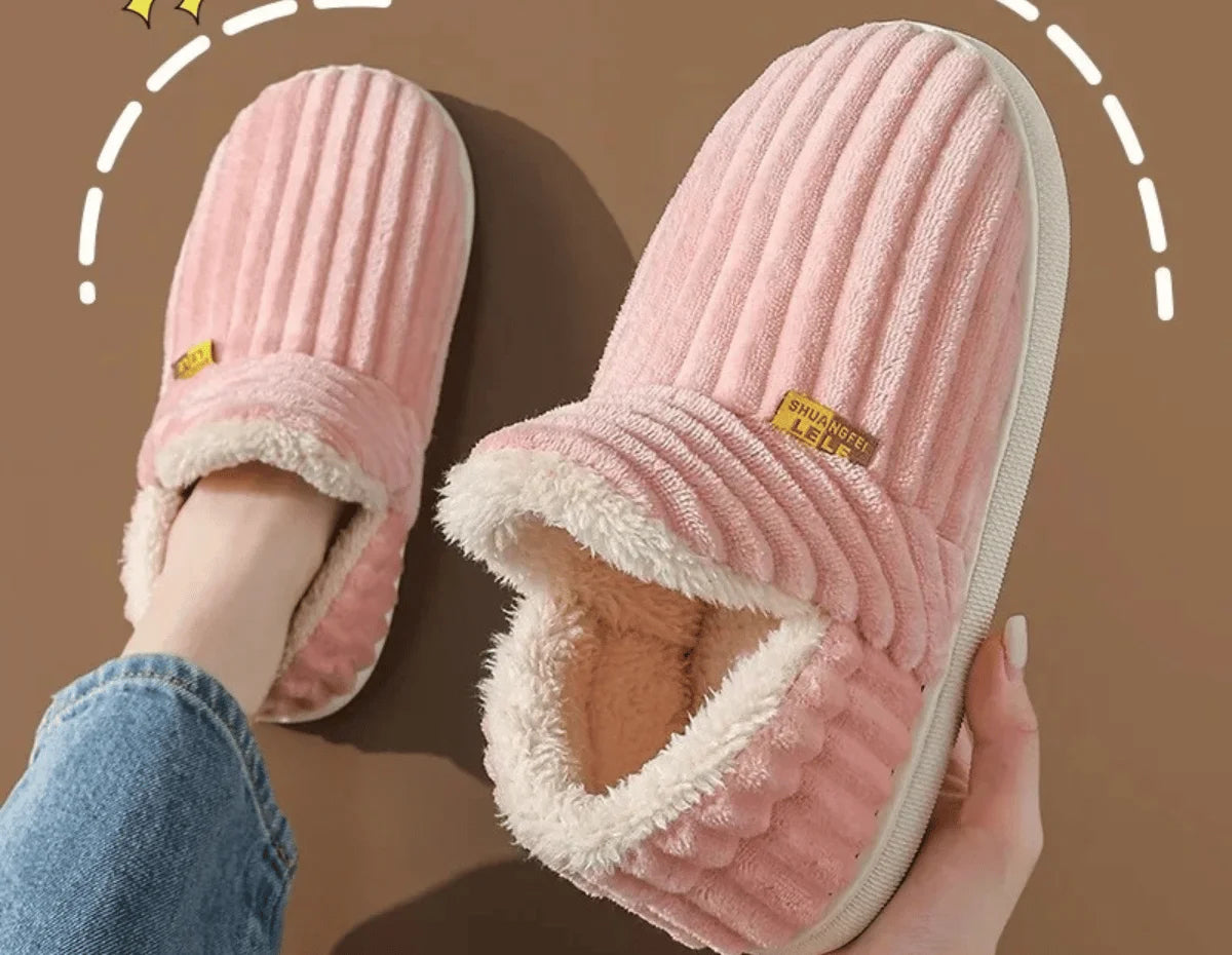 COZYSLIP - Warme Winter Pantoffels met Pluche Binnenvoering